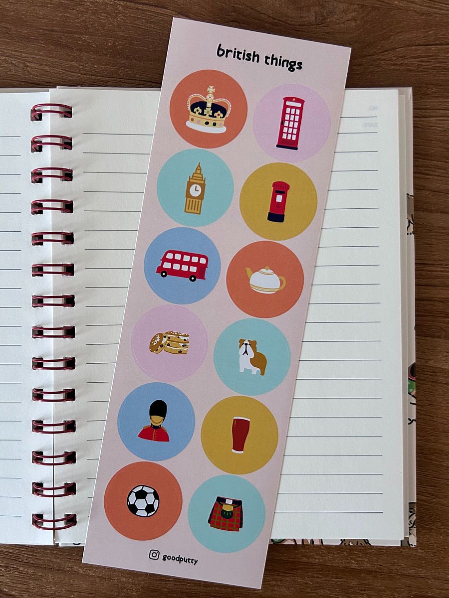 Sticker Sheet - British Things product image (1)