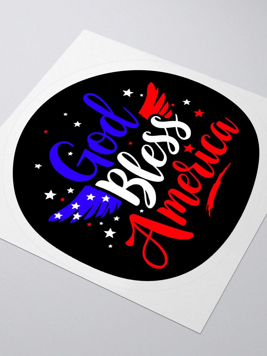 Sticker: God Bless America product image (5)