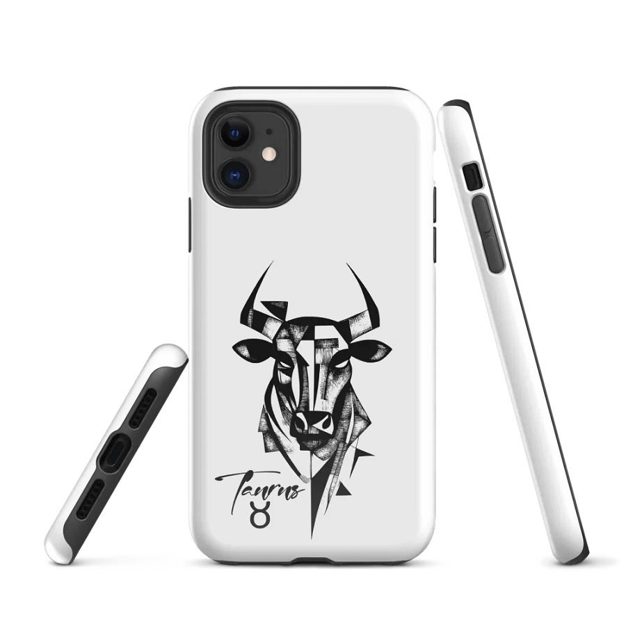 Taurus iPhone Tough Case - Durable Elegance for Grounded Souls product image (1)