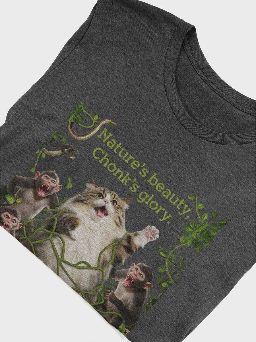 Nature's Beauty Jungle Adventure Cat T-Shirt product image (5)