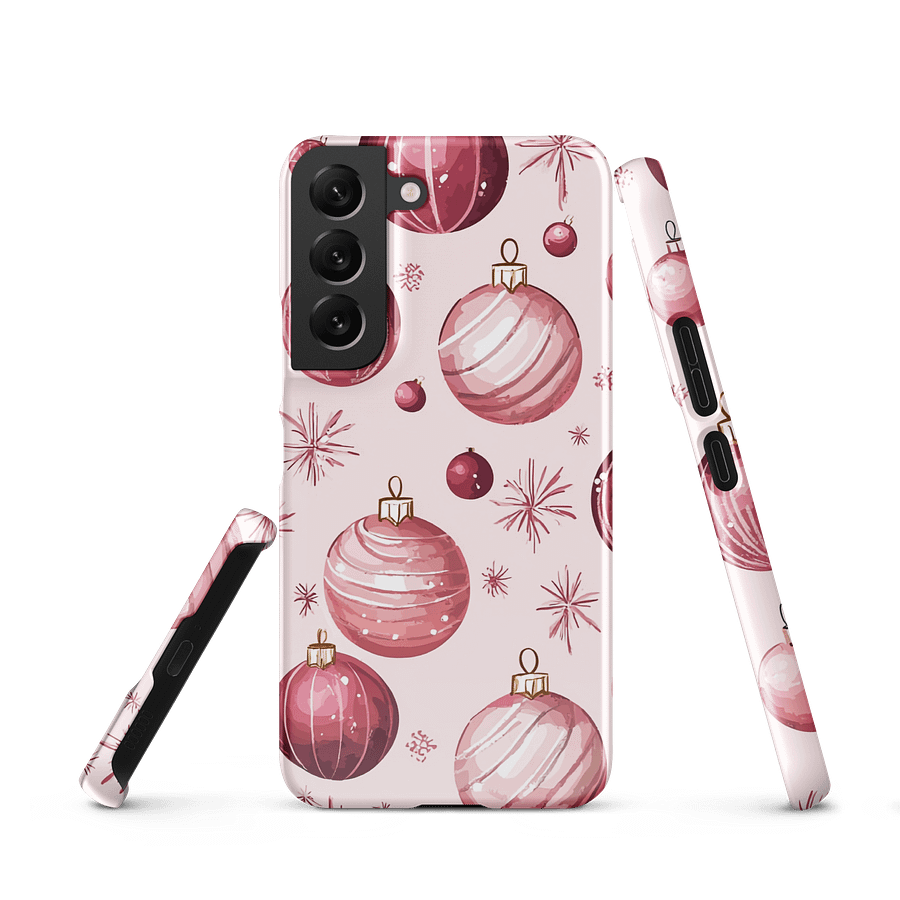 Pink Bauble Samsung® Snap Case product image (1)