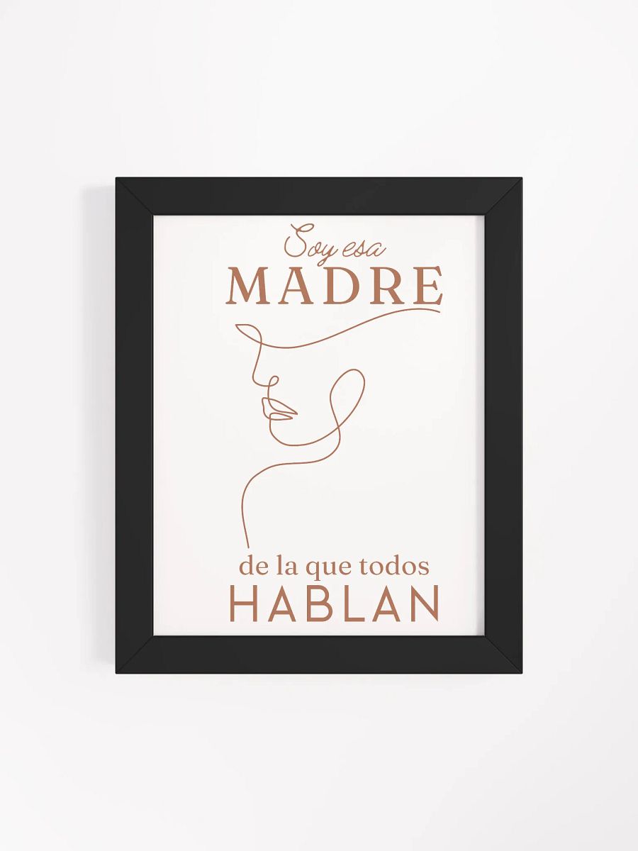 Boho Mother’s Day Design "Soy esa madre" Wallart product image (4)