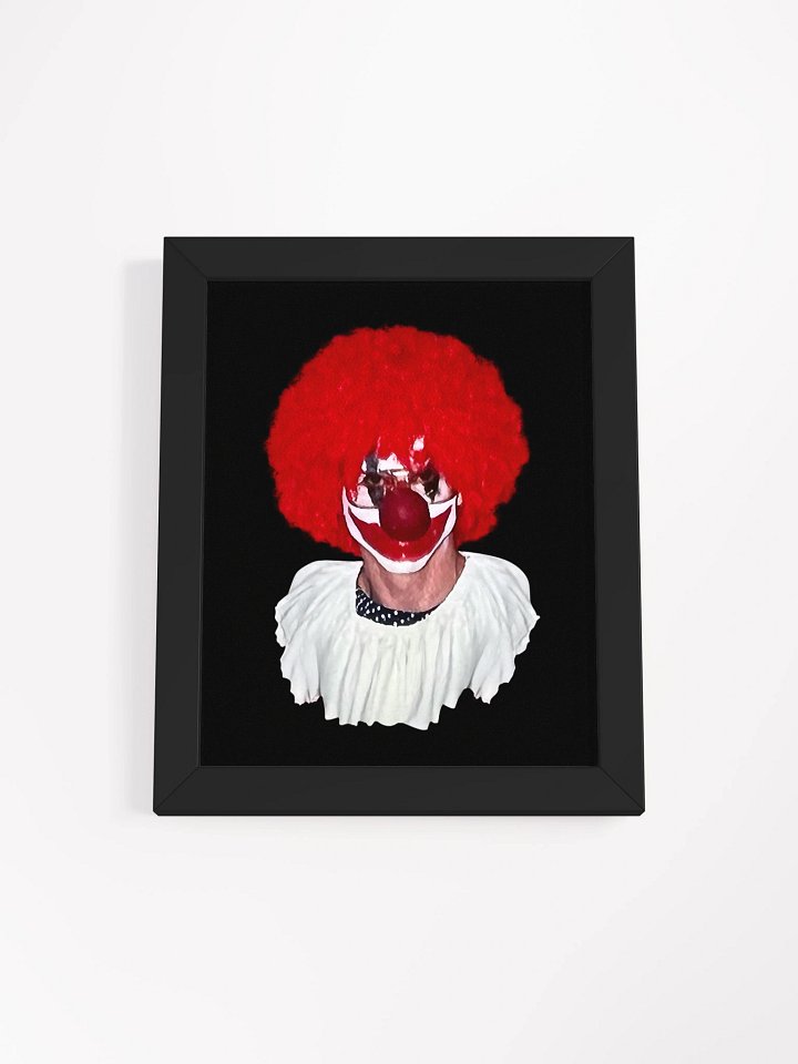 Clown Dad Framed Matte Poster product image (1)