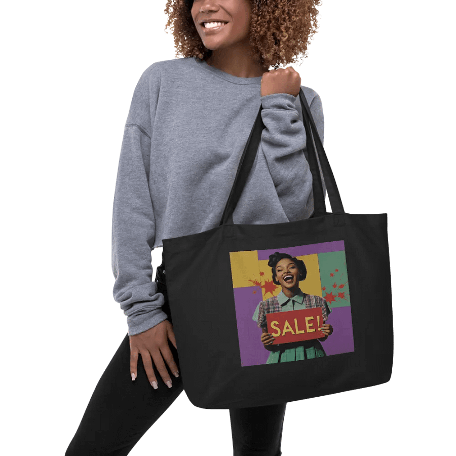 Retro Sale Queen Tote Bag product image (5)