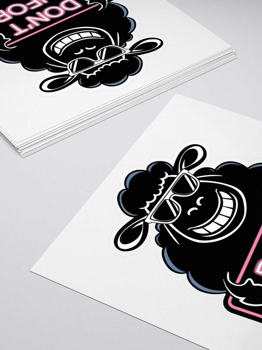 Vinyl Sticker Don't Conform Black Sheep Design product image (11)