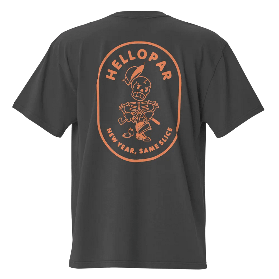 Hellopar x Golfers Laundry: Joel Pringle LE "New Year, Same Slice" product image (2)