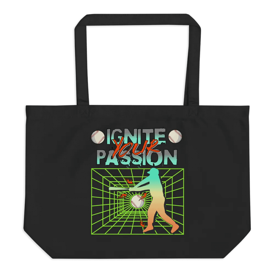 Ignite Your Passion Baseball Organic Tote product image (1)
