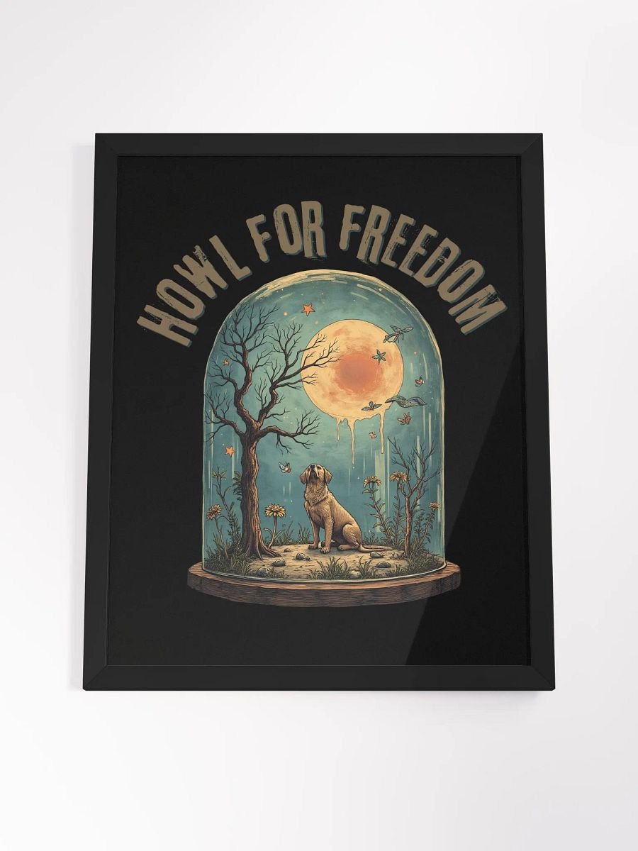 Vibrant Matte Wood-Framed Poster product image (11)