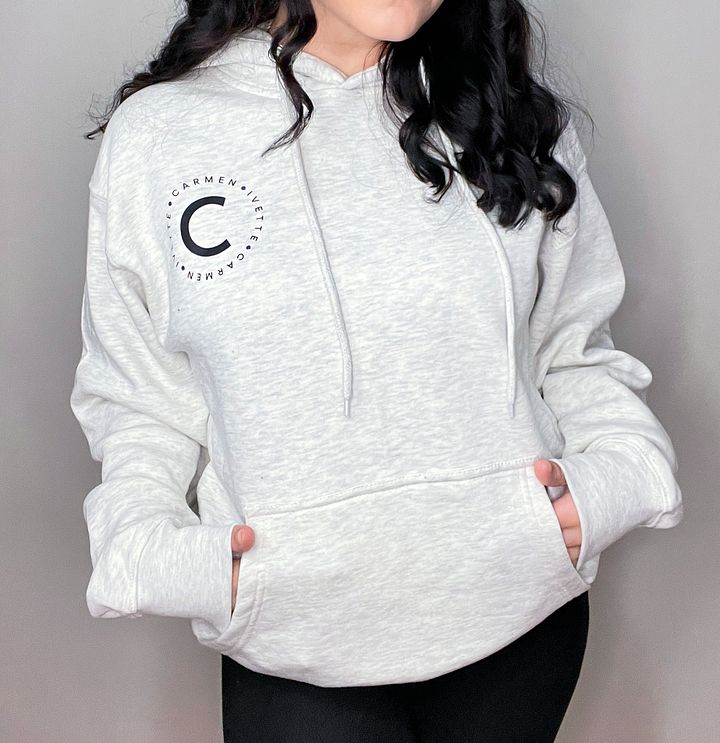 Carmen Ivette logo hoodie product image (1)