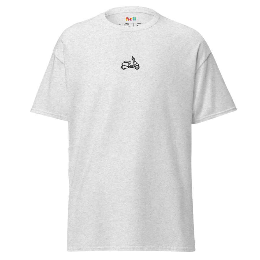 Line draw scooter Tee product image (93)