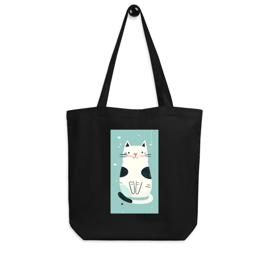 Purr-fectly Stylish Cat Design - Econscious Eco-Friendly Tote Bag product image (7)