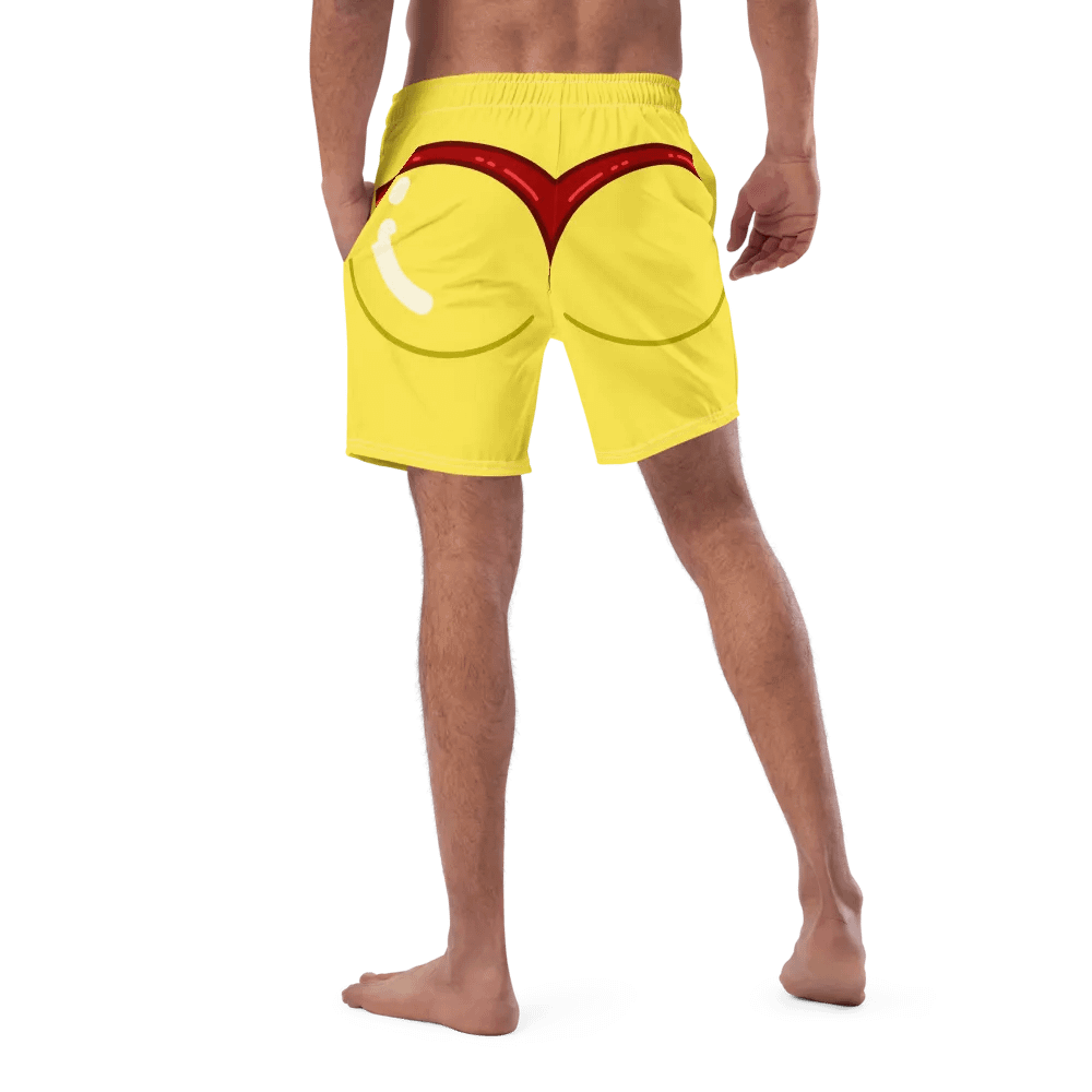 Lil Yellow Guy Th0ng Butt Swim Trunks product image (6)