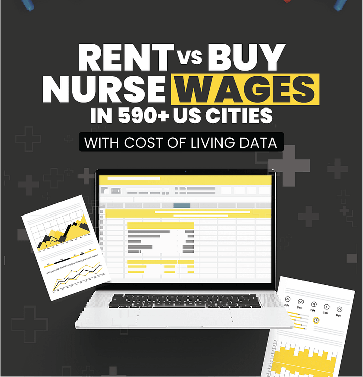 Rent vs Buy Nursing Wages With COL Adjustments product image (1)