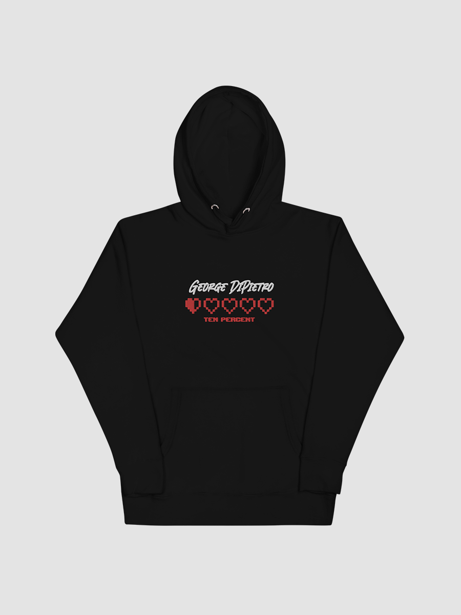 Unisex Embroidered Ten Percent Hoodie product image (1)