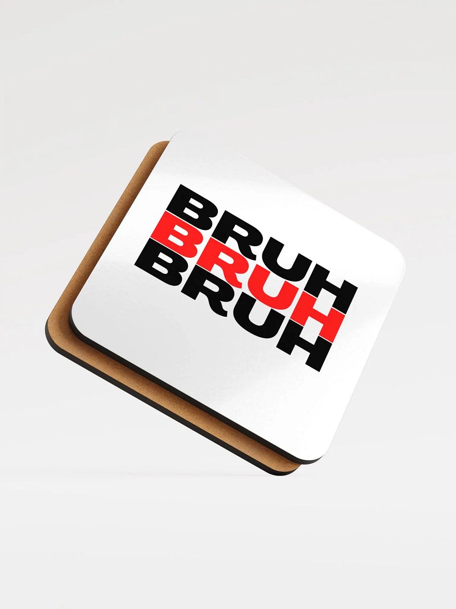 Bruh 3x Coaster product image (1)