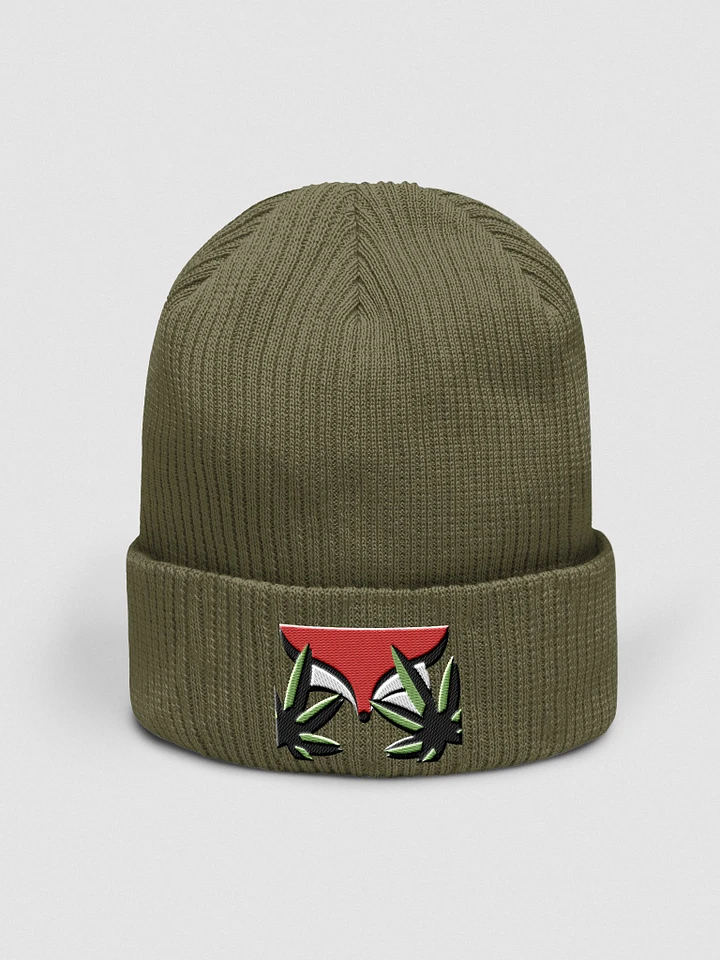 GrassFox Ribbed Beanie product image (1)