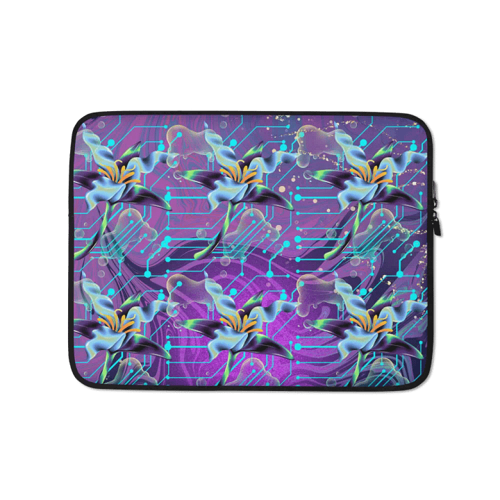 purple mood Circuit Laptop Sleeve for Techi gents and ladies product image (1)