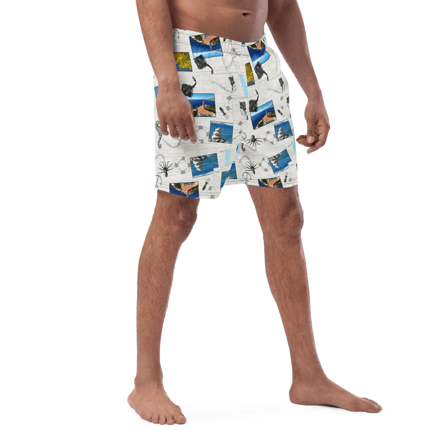 Sea style design - (photoshop by Dina R.) - Swim Trunks product image (3)