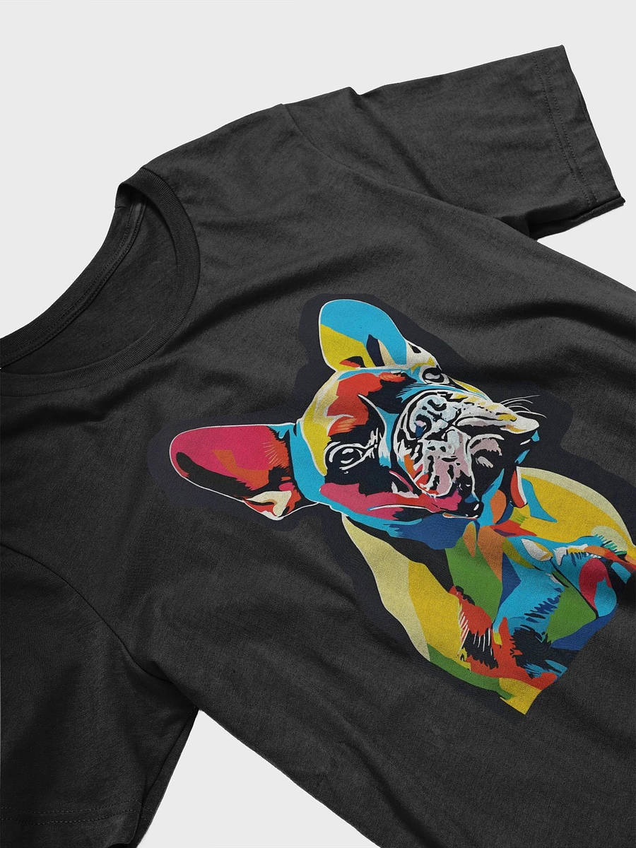 Colorful French Bulldog T-Shirt #547 product image (4)