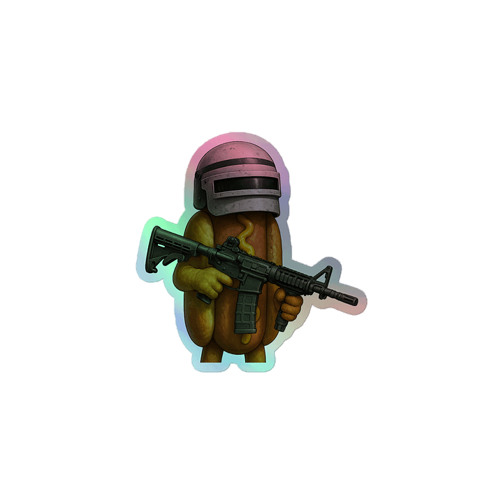 HD Hallway Frank Holographic Sticker product image (1)