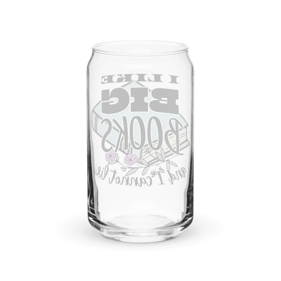 I Like Big Books Glass product image (7)