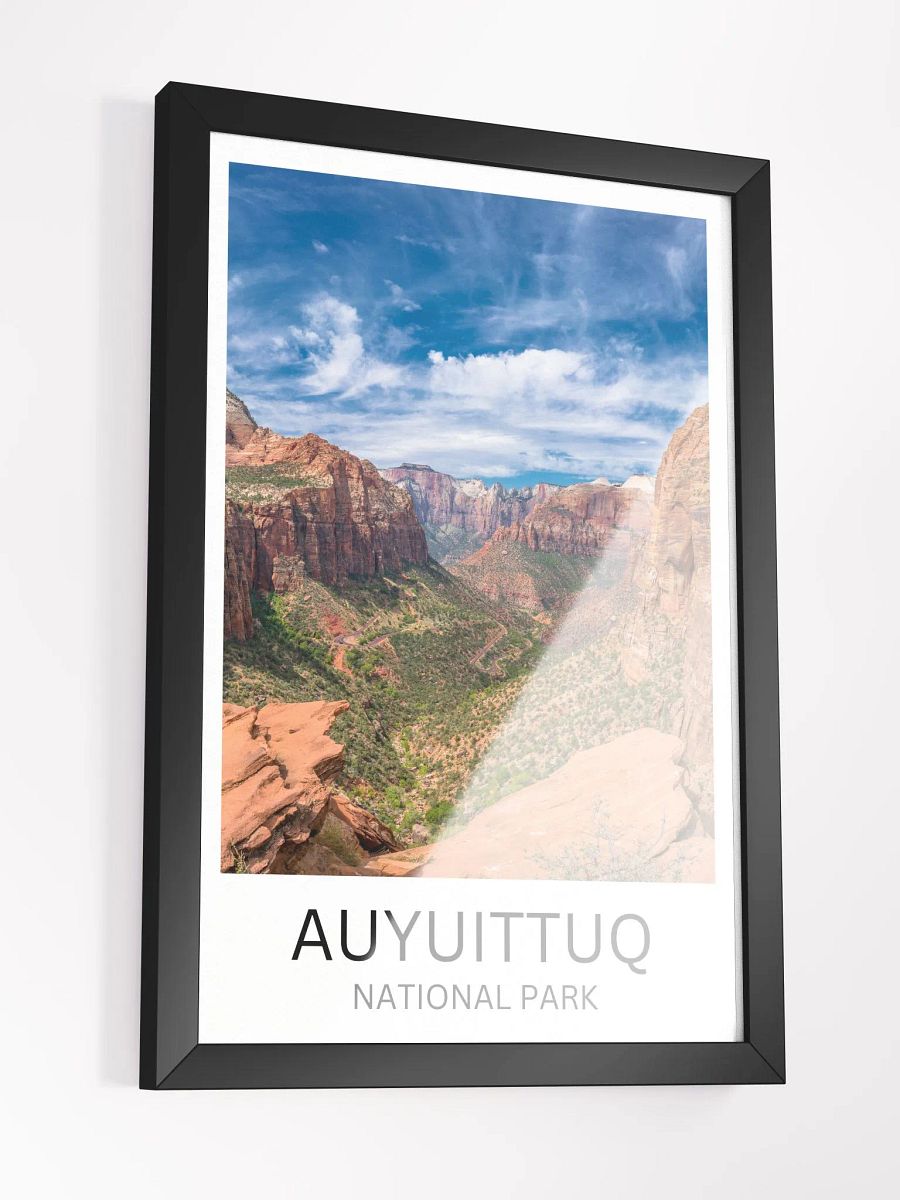 Auyuittuq National Park Framed Matte Poster product image (3)