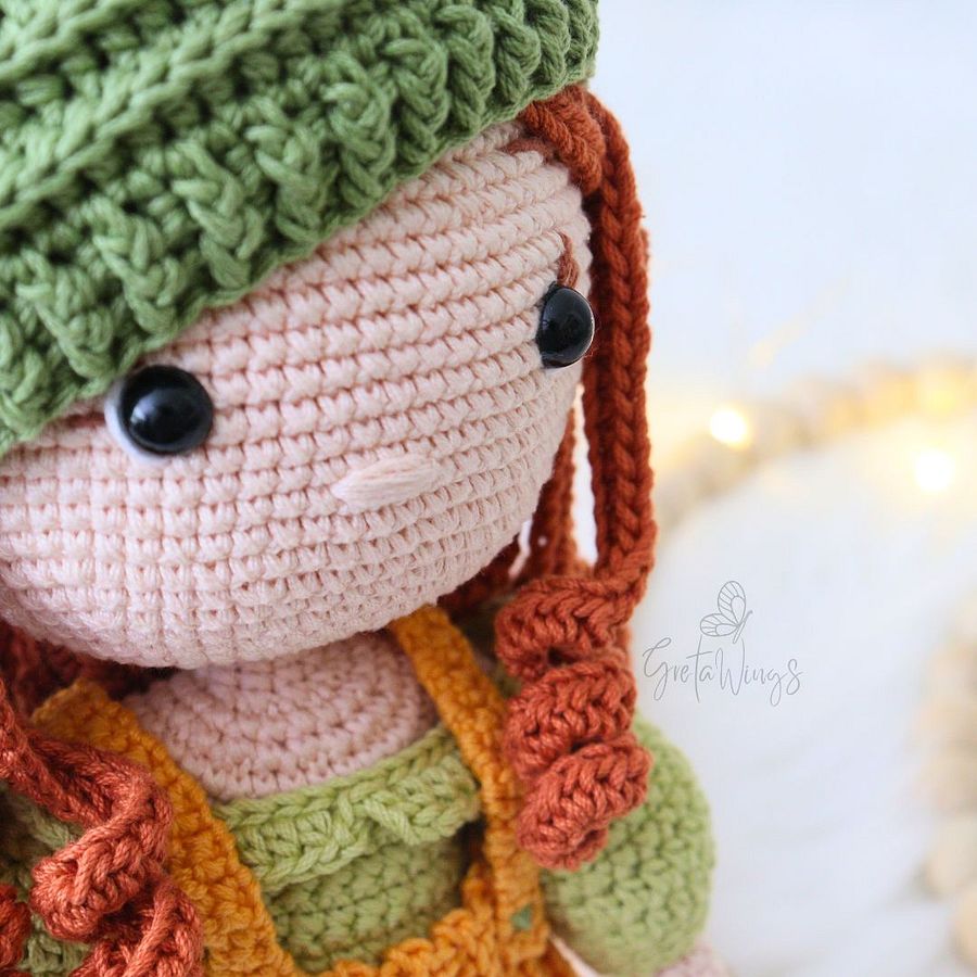 Doll Amber Autumn Pattern Amigurumi (Digital download) product image (5)