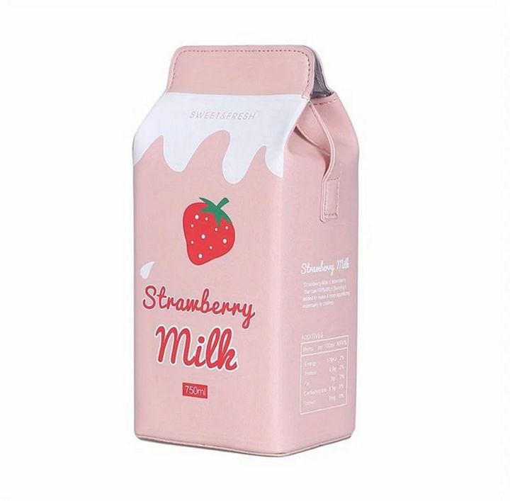 Strawberry Milk Crossbody Purse + Coin Purse product image (2)