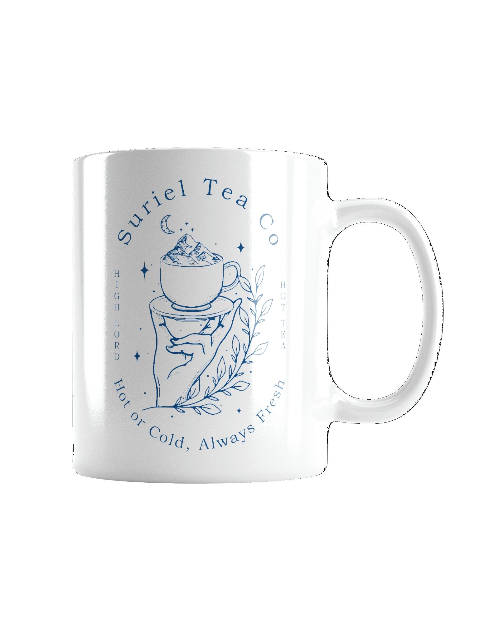 The Suriel Tea Co Suriel Tea Company Spill The Tea Velaris ACOTAR Symbol Classic Coffee Mug 1WH2 product image (2)