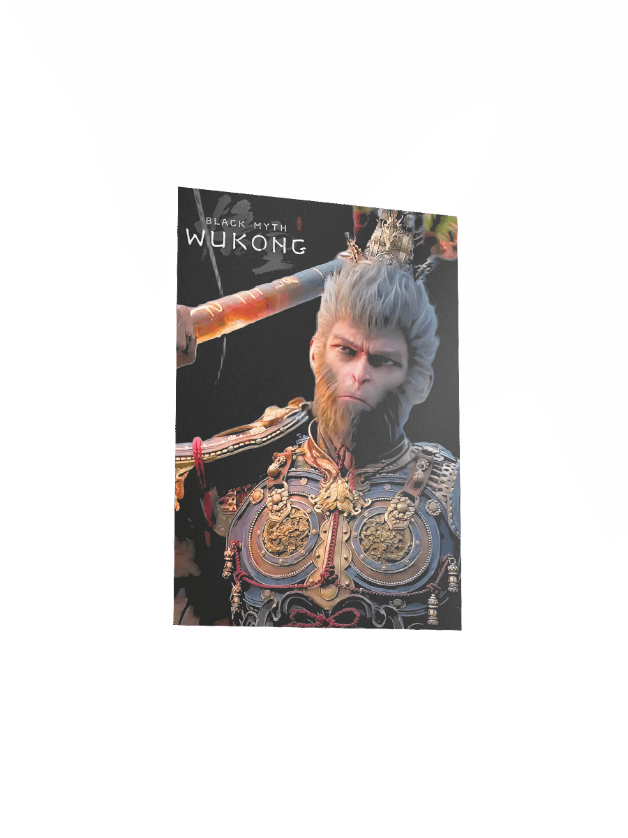 Mythical Wukong: Armored Monkey Matte Poster product image (3)