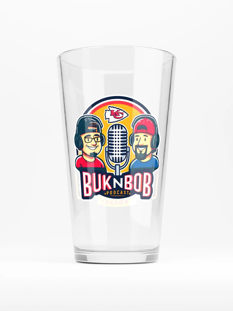 BUK N BOB Podcast Pint Glass Set product image (2)