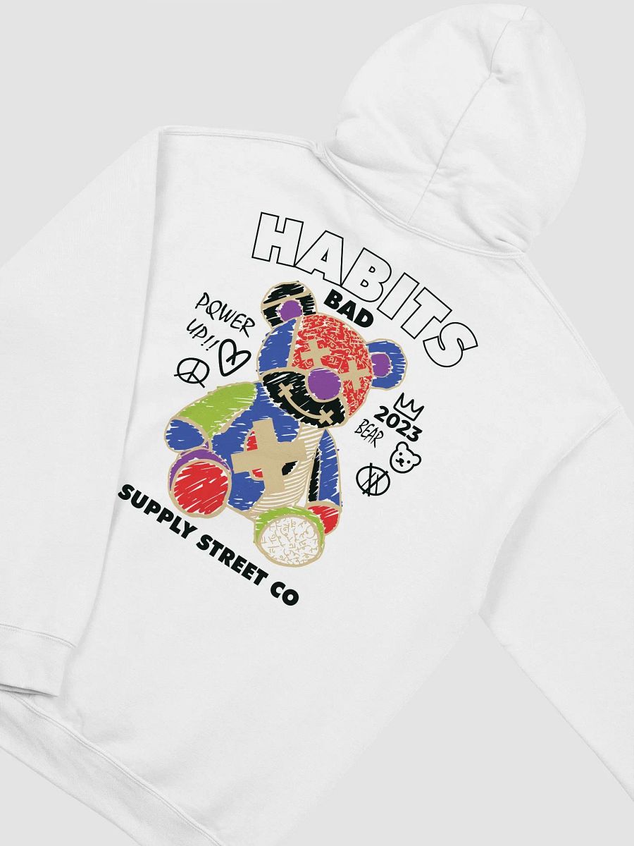 TRIFUNO Patchwork Teddy Bear Unisex Hoodie product image (1)