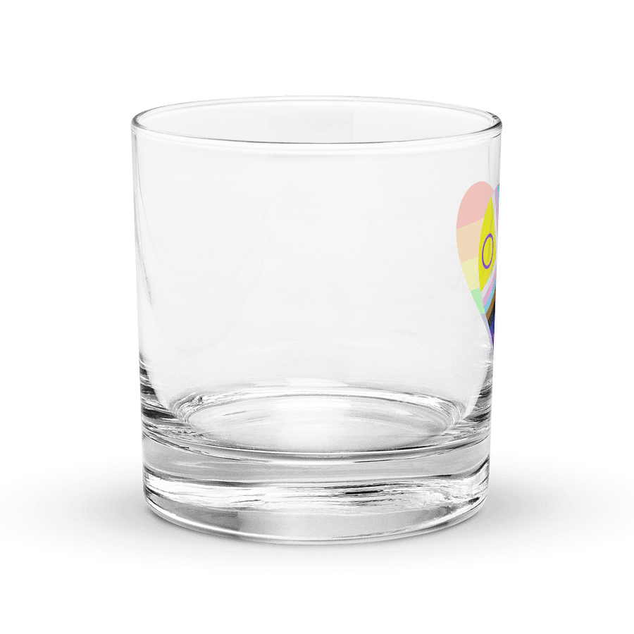 Pride Heart Rocks Glass product image (4)