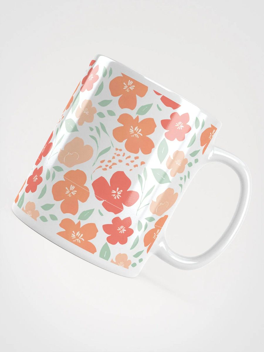 Elegant Watercolor Flowers Mug product image (4)
