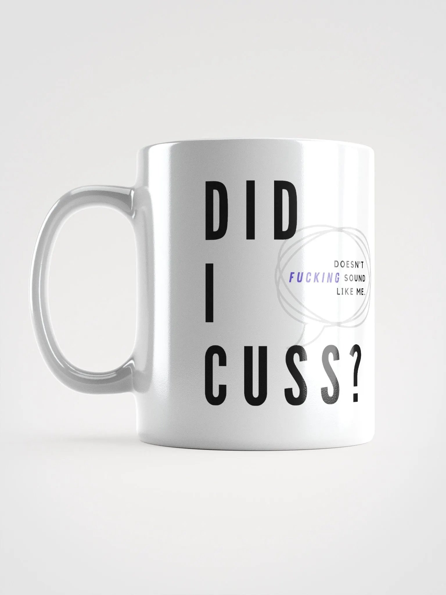 Did I cuss? (mug.) product image (3)