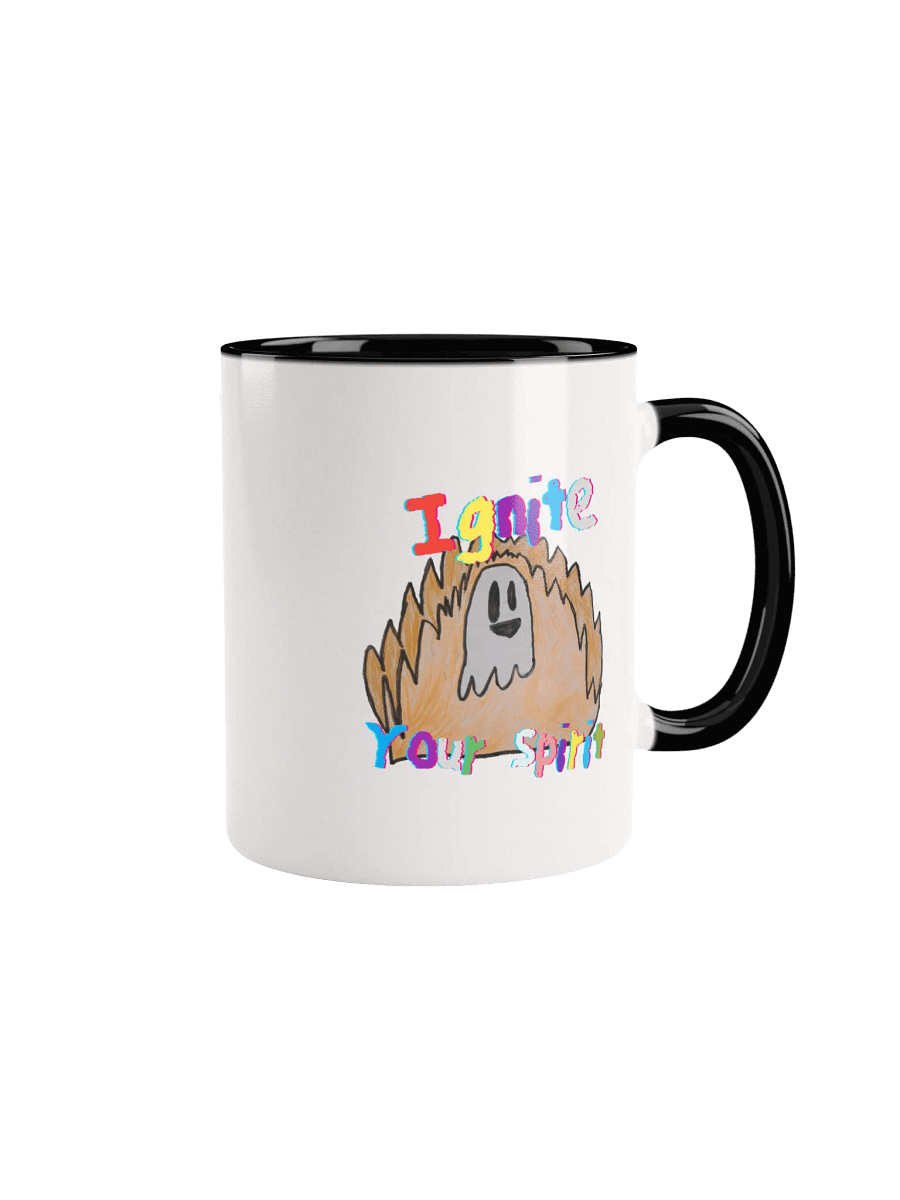 Ignite Your Spirit Ceramic Mug with Color Inside product image (3)