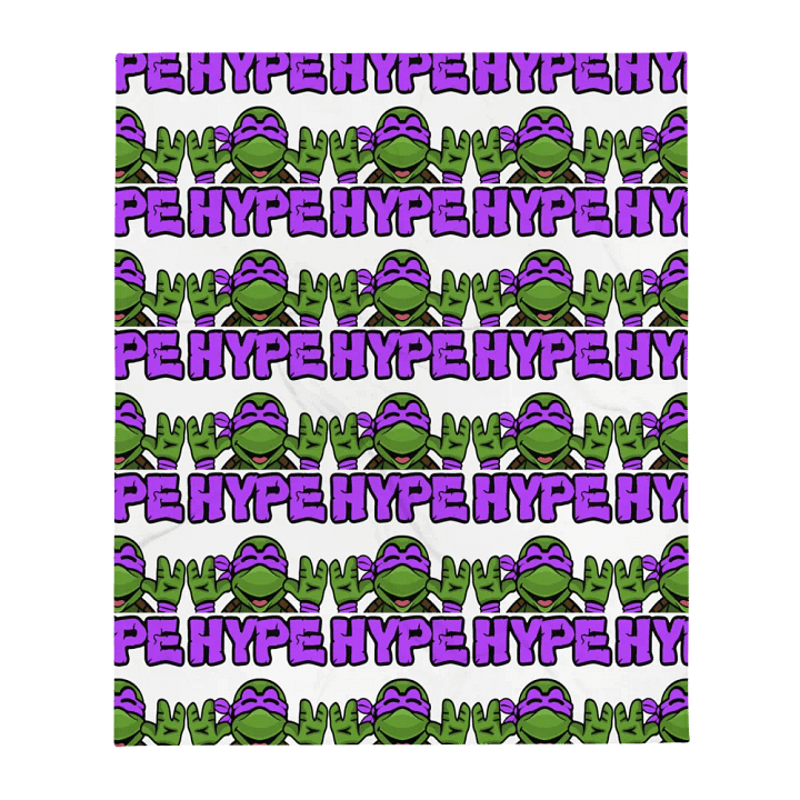 Donnie Hype Throw Blanket product image (1)