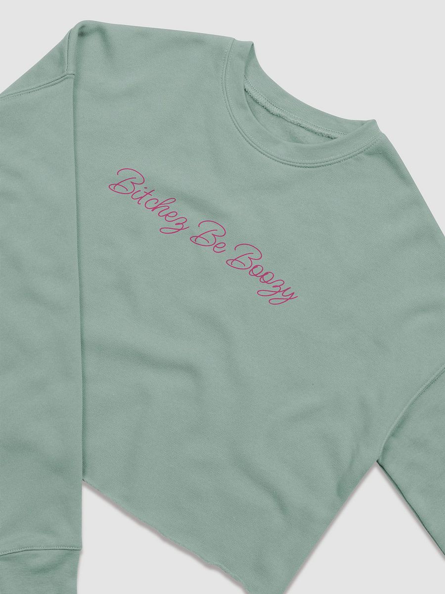 Bitchez Be Boozy Cropped Long Sleeve Top product image (7)