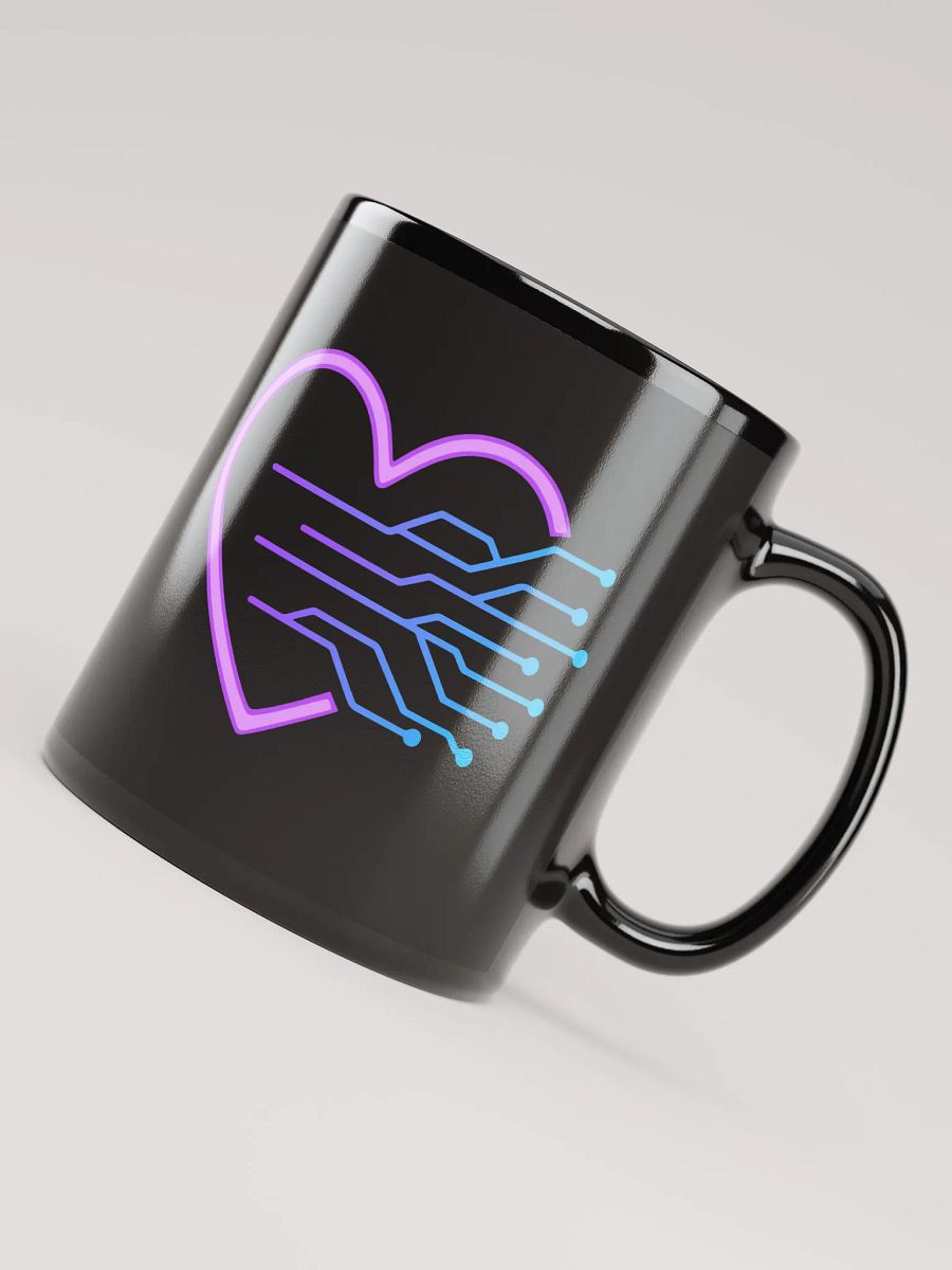 AInsanity Core Mug – Glitch Heart Edition (only heart) product image (4)