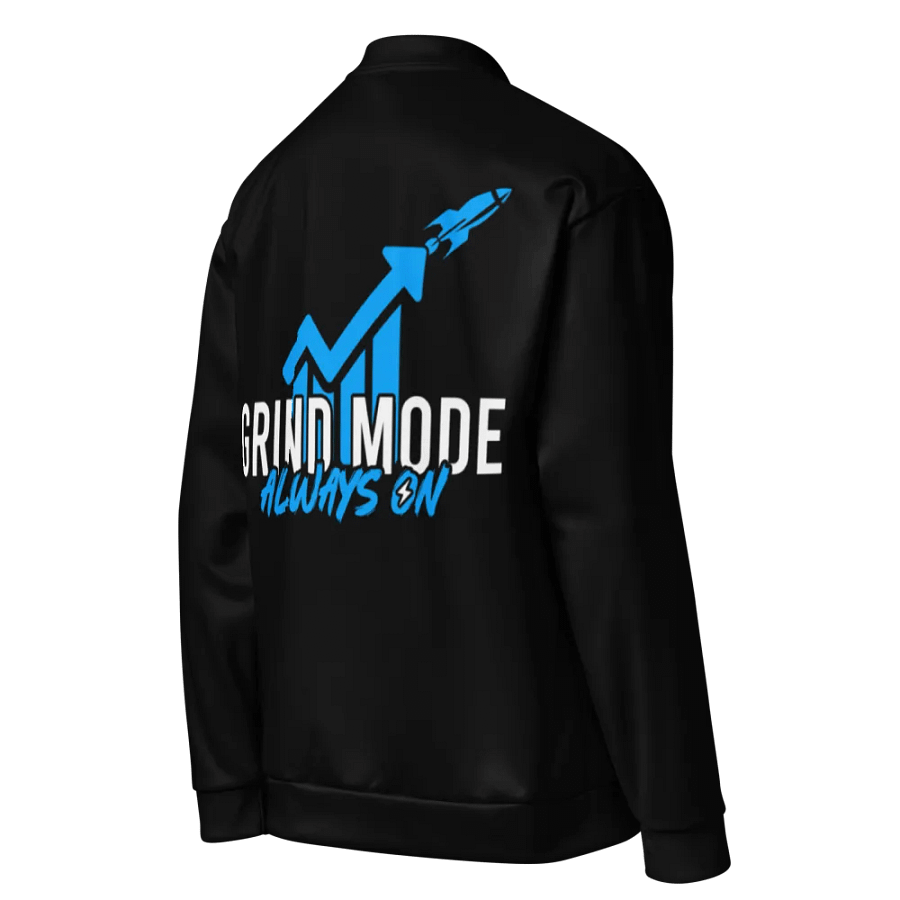 Grind Mode Always On Bomber Jacket (Black) product image (5)