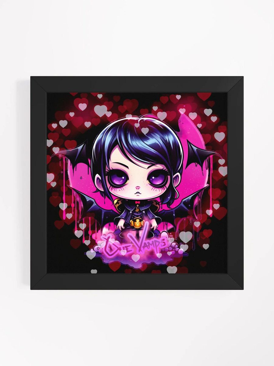 OneVamps Framed High-Quality -Pink Hearts product image (4)