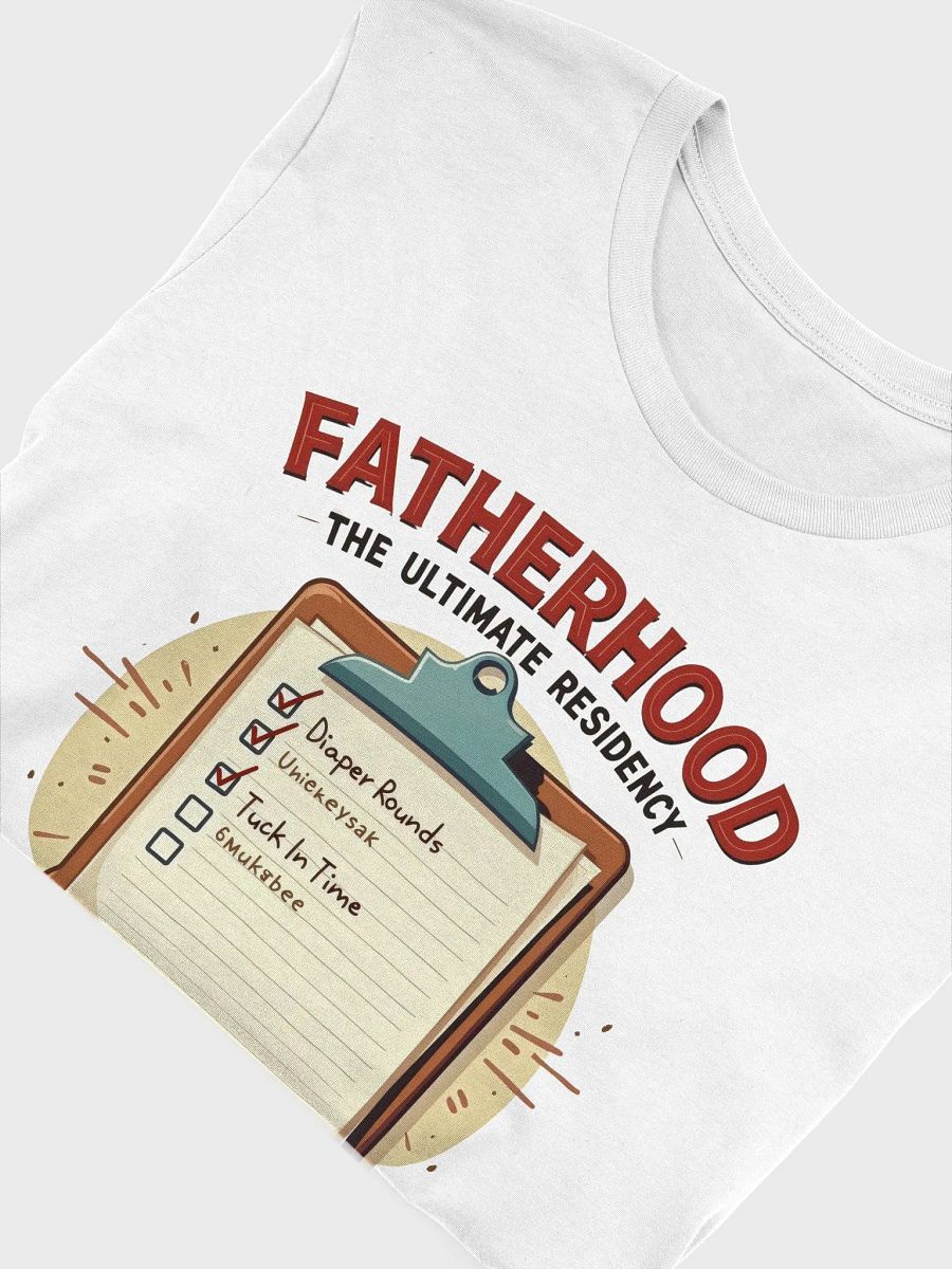 Fatherhood Checklist T-Shirt product image (41)