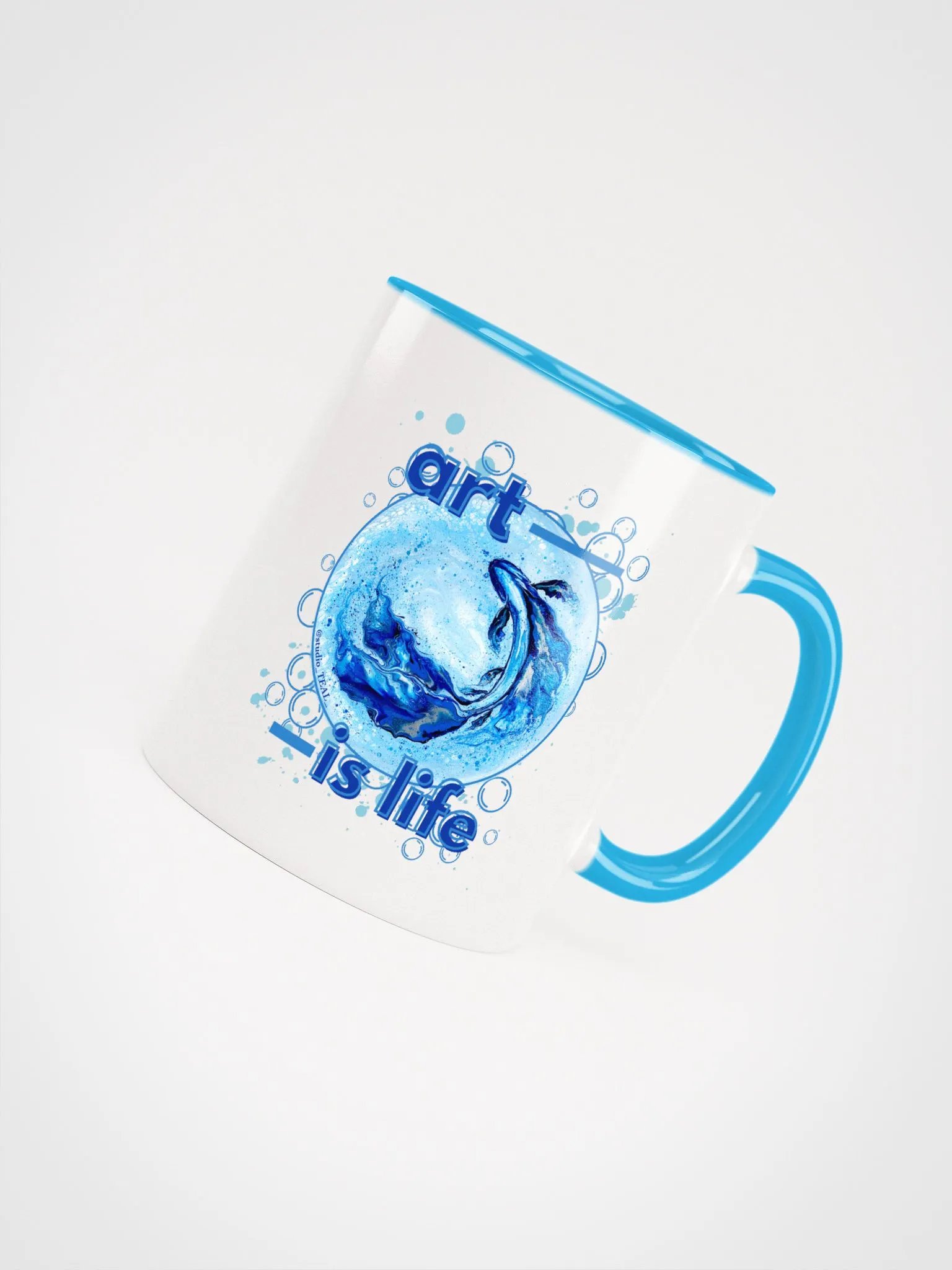 Aquatic Artistry Ceramic Mug - Art is Life Collection product image (10)