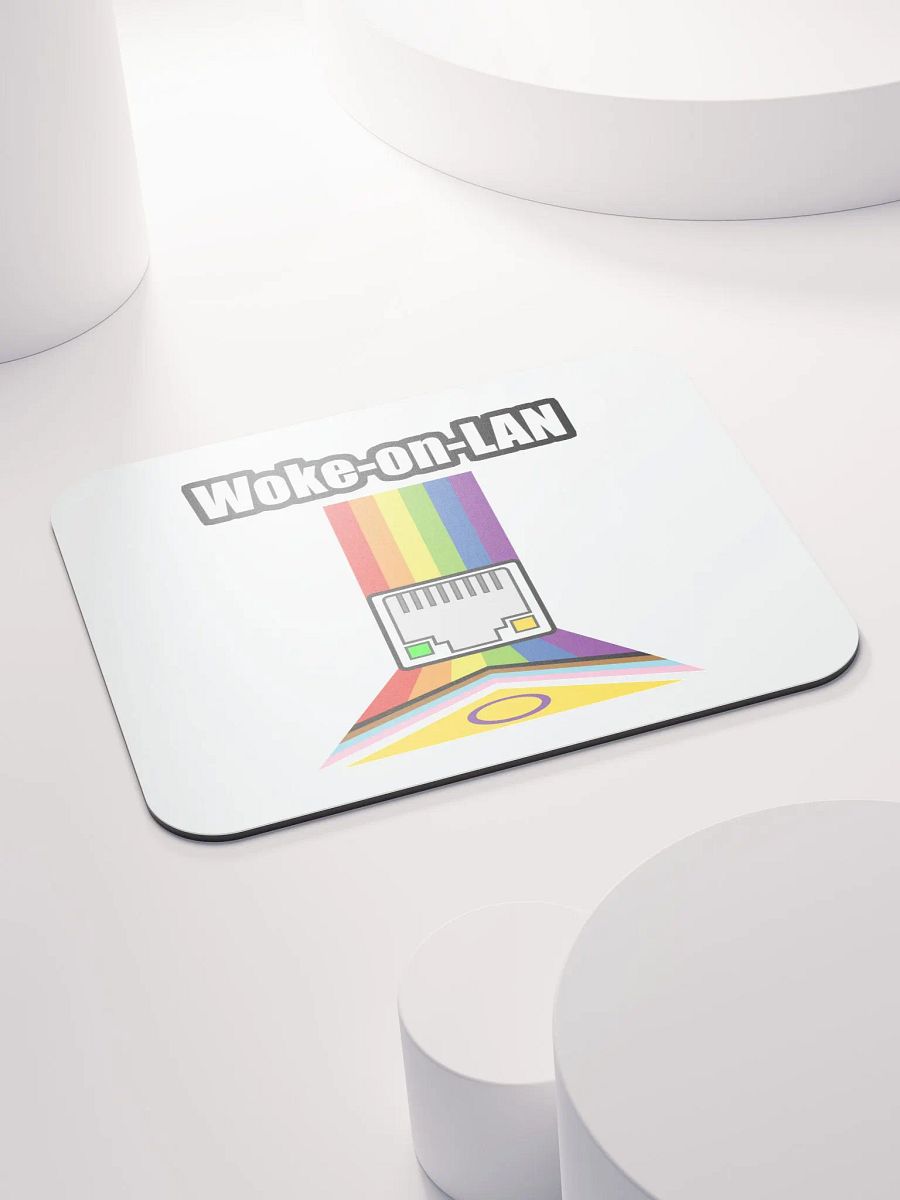 Woke on LAN Mouse Pad (White) product image (4)