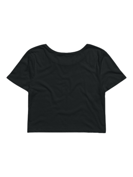 Black I Heart Bonesdale Cropped 
