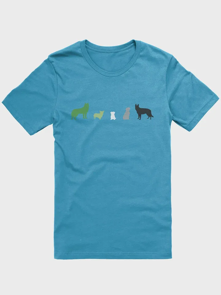 Aromantic Pride Dogs Women's Shirt product image (1)