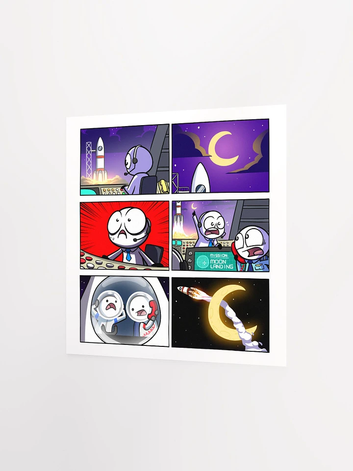 'Lunar or Later' comic print product image (6)