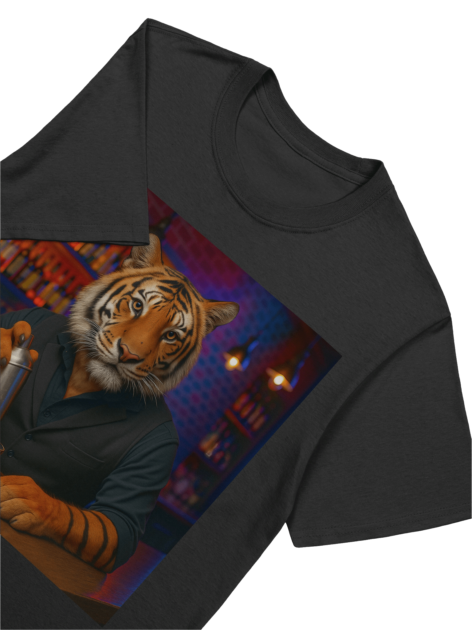 Tiger Bartender Unisex T-Shirt product image (59)