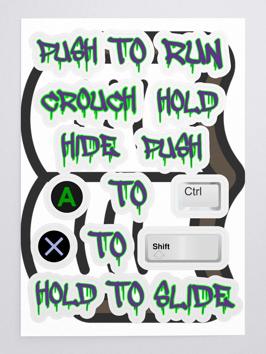 Reality Tutorial | Slaps Sticker Sheet product image (3)