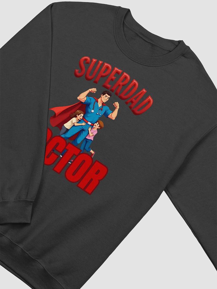 Superdad Doctor Crewneck Sweatshirt product image (21)